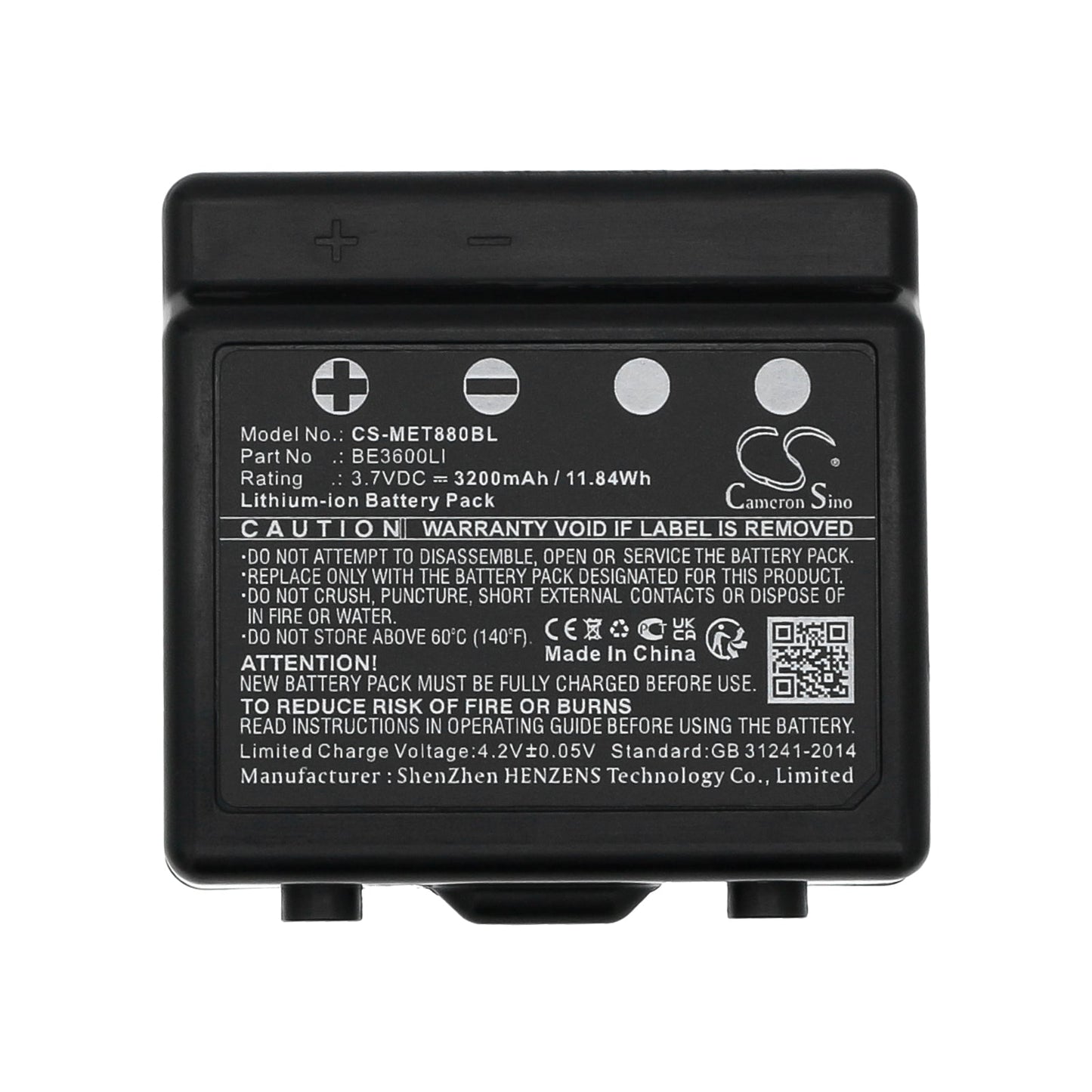 Replacement Battery for IMET ARES2 – Crane Remote Control – 3200mAh / 11.84Wh / 3.7V