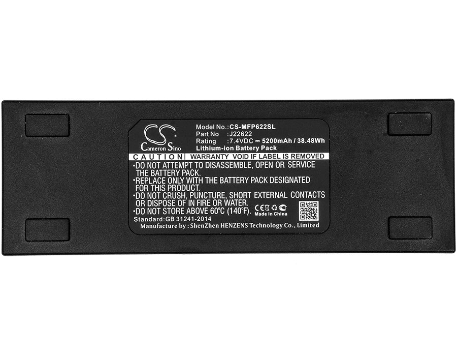Replacement Battery for Mackie FreePlay – Wireless Headset – 5200mAh / 38.48Wh / 7.4V