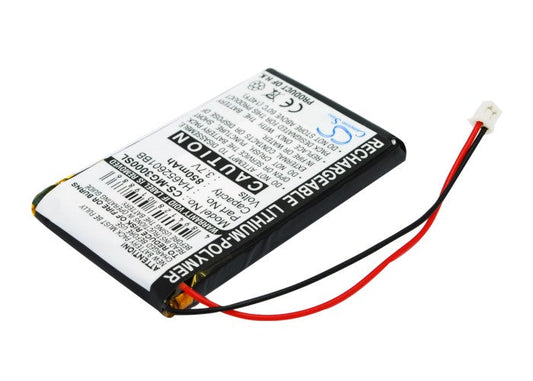 Replacement Battery for Typhoon  MyGuide 3000 – GPS, Navigator – 850mAh / 3.7V