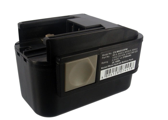 Replacement Battery for AEG 2000 – Power Tools – 2100mAh/20.16Wh / 9.6V