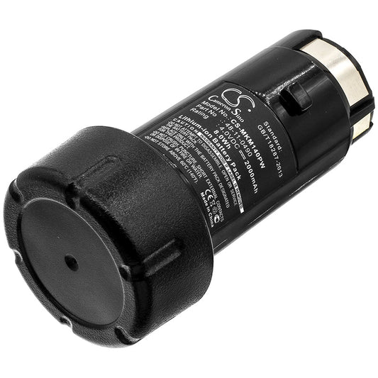 Replacement Battery for Milwaukee  0490-20 – Power Tools – 2000mAh / 8.0Wh / 4.0V