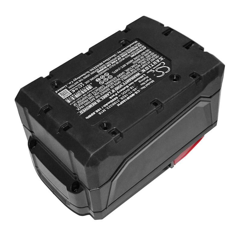 Replacement Battery for Milwaukee 0880-20 – Power Tools – 6000mAh / 108.00Wh / 18.0V