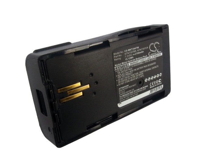 Replacement Battery for Motorola Visar – Two-Way Radio – 2100mAh / 15.12Wh / 7.2V