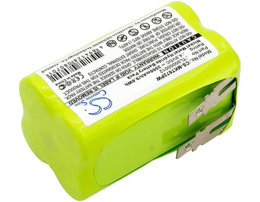 Replacement Battery for Makita 6722D – Power Tools – 2000mAh/9.6Wh / 4.8V