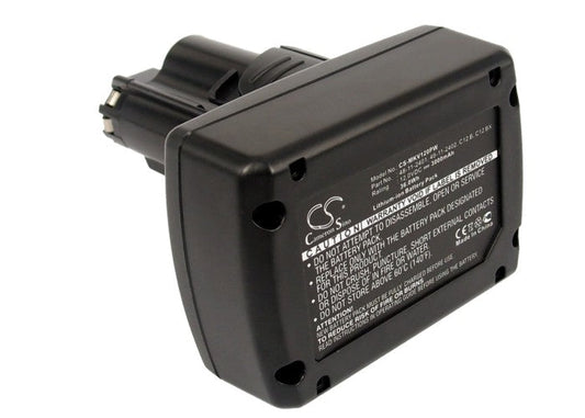 Replacement Battery for Milwaukee 2207-20 2207-21, 2238-20, – 3000mAh / 36.00Wh