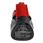 Replacement Battery for Milwaukee 2207-20 2207-21, 2238-20, – 1500mAh / 18.00Wh