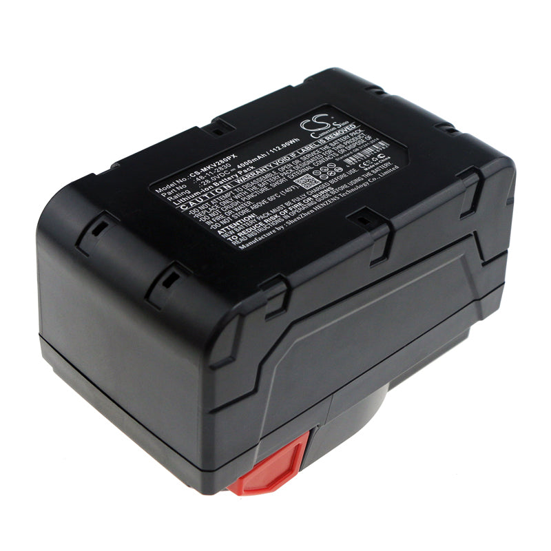 Replacement Battery for Wurth BS 28-A Combi – Power Tools – 4000mAh / 112.00Wh / 28.0V