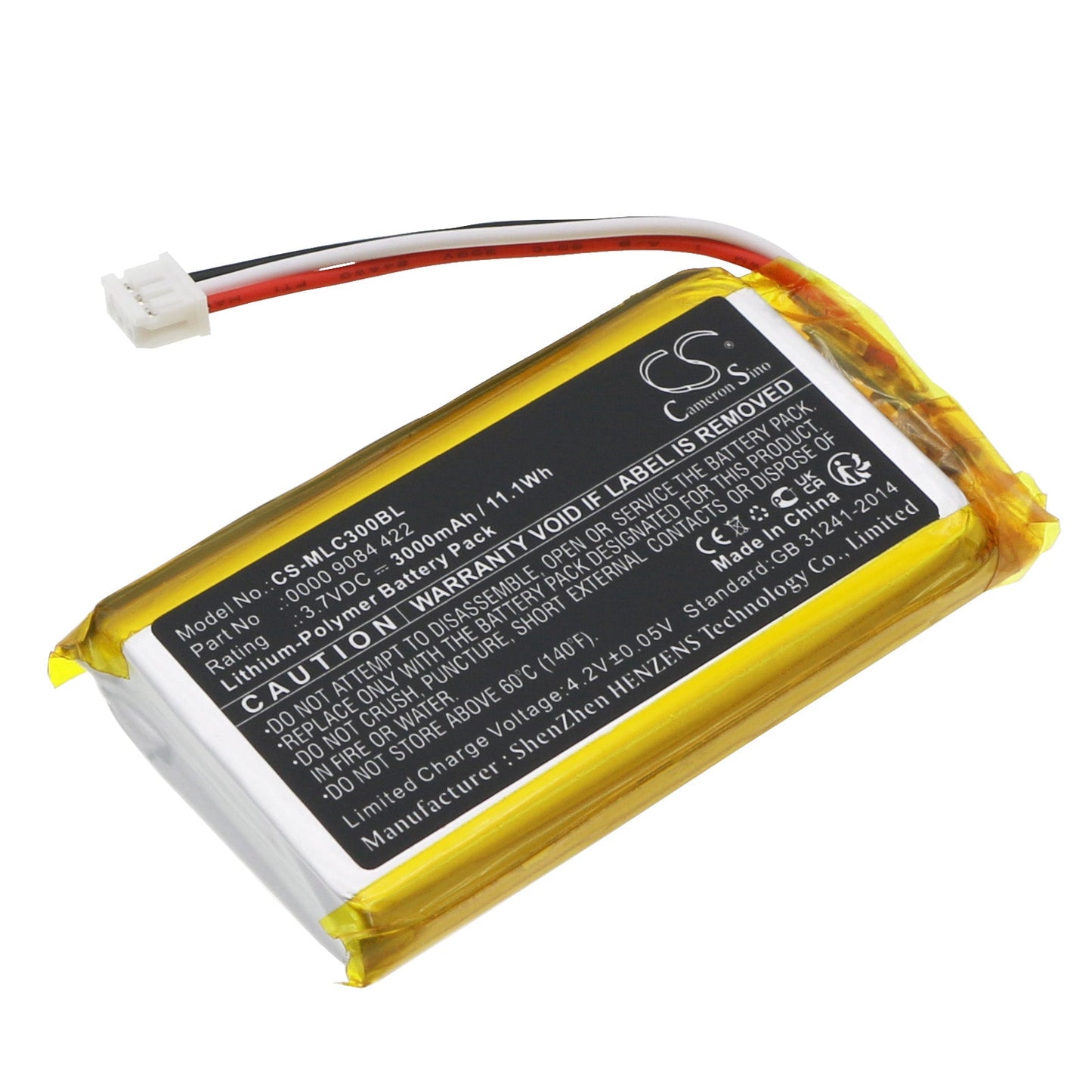 Replacement Battery for Meil??ler – Crane Remote Control – 3000mAh / 11.10Wh / 3.7V
