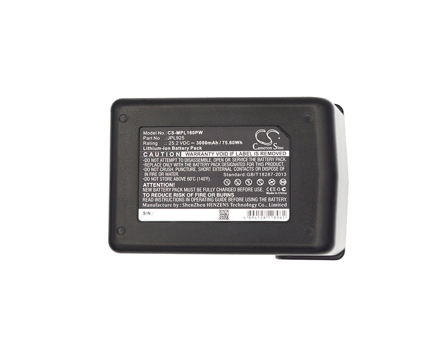 Replacement Battery for MAX  34G808 – Power Tools – 3000mAh / 75.60Wh / 25.2V