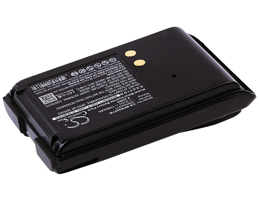 Replacement Battery for Motorola A6 – Two-Way Radio – 1100mAh / 8.25Wh / 7.5V