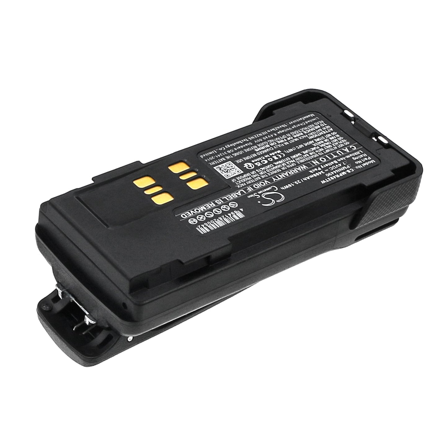 Replacement Battery for Motorola DEP550e – Two-Way Radio – 3400mAh / 25.16Wh / 7.4V