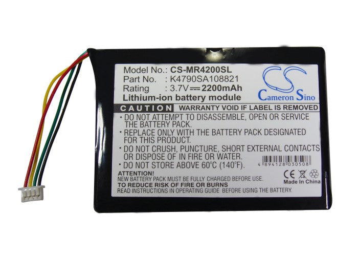 Replacement Battery for Magellan Maestro 4200 – GPS, Navigator – 2200mAh / 3.7V