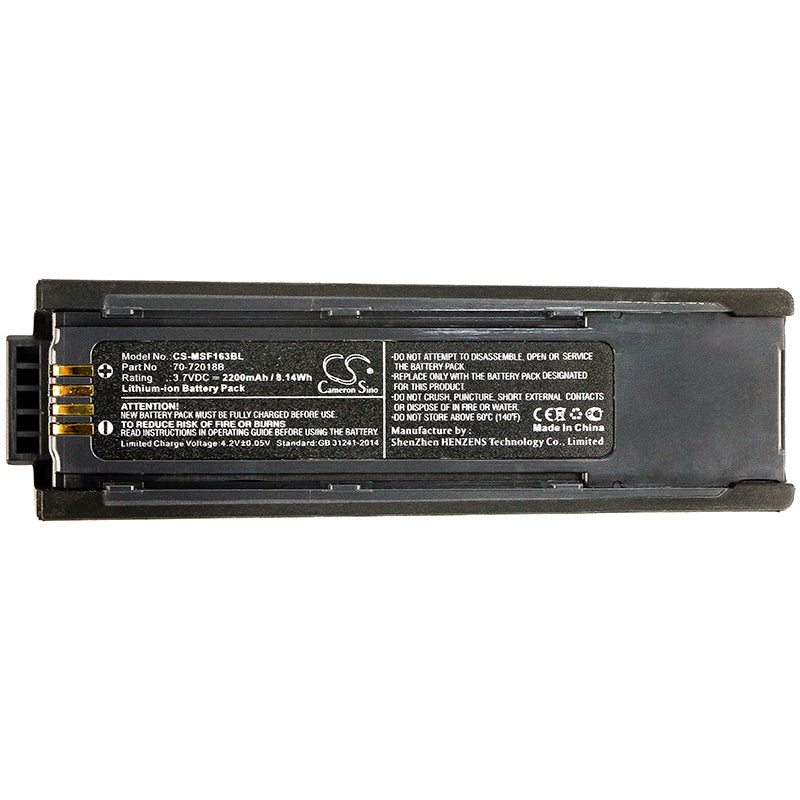Replacement Battery for Metrologic MS1633 FocusBT – Barcode Scanner – 2200mAh / 8.14Wh / 3.7V