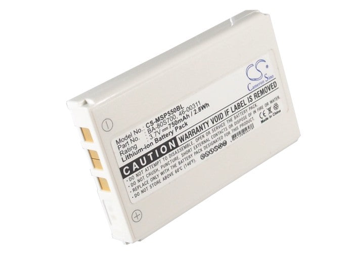 Replacement Battery for Metrologic MK5502 – Barcode Scanner – 750mAh / 2.78Wh / 3.7V