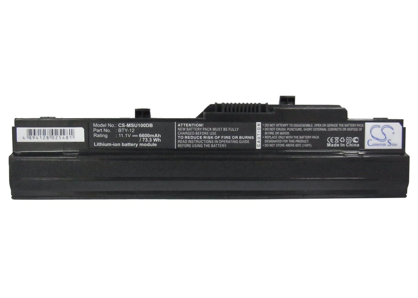 Replacement Battery for Advent 4211 – Notebook, Laptop – 6600mAh / 11.1V