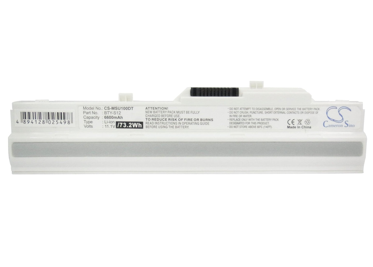 Replacement Battery for Advent 4211 – Notebook, Laptop – 6600mAh / 11.1V