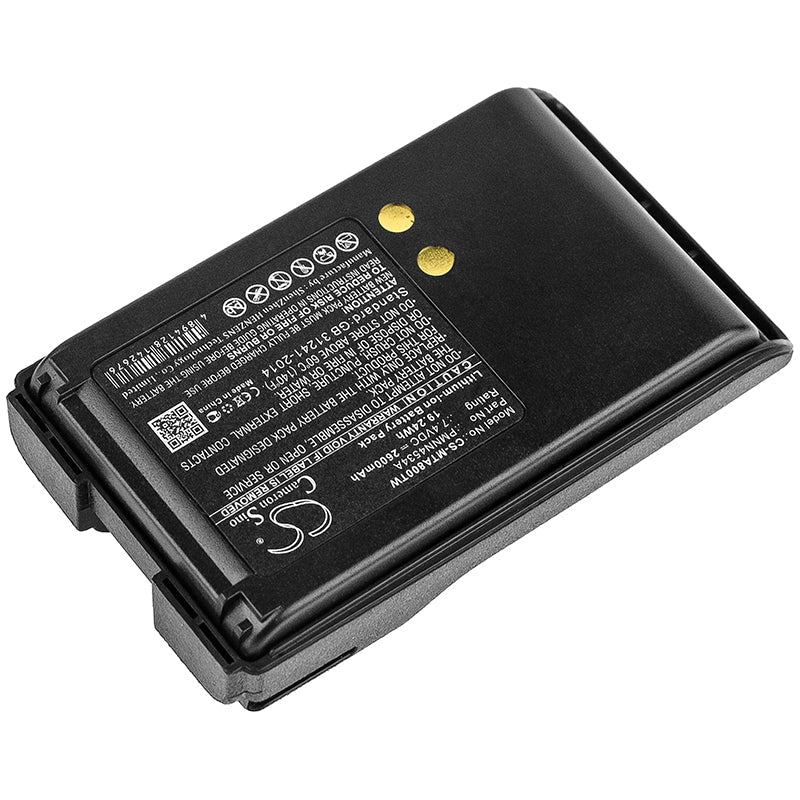 Replacement Battery for Motorola Mag One A8 – Two-Way Radio – 2600mAh / 19.24Wh / 7.4V
