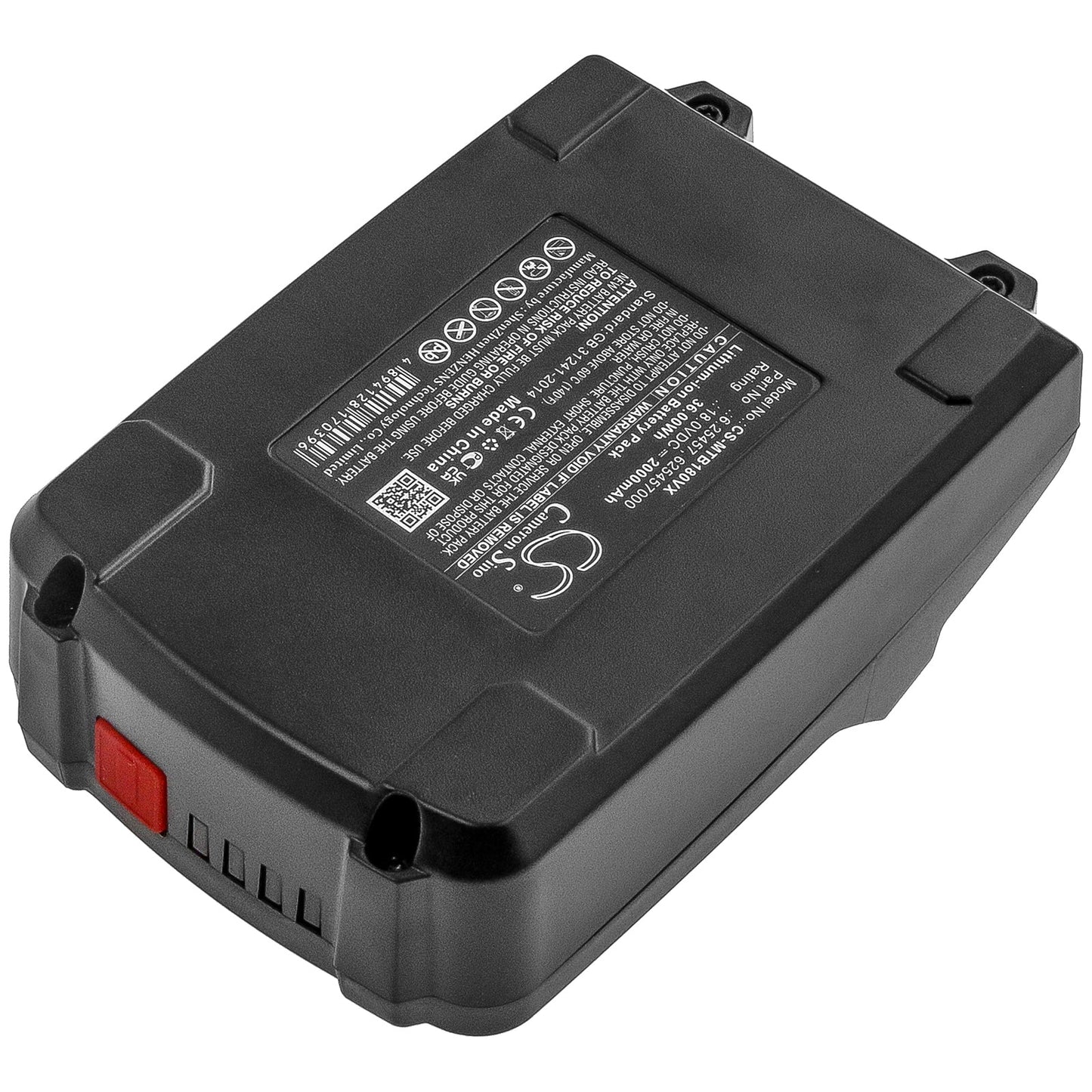 Replacement Battery for Eisenblatter HT Langsschleifmaschine – Power Tools – 2000mAh / 36.00Wh / 18.0V