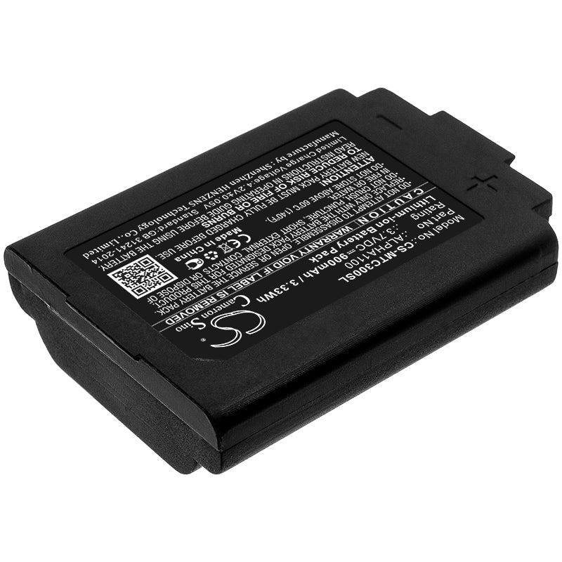 Replacement Battery for 3M TAC300 – Wireless Headset – 900mAh / 3.33Wh / 3.7V
