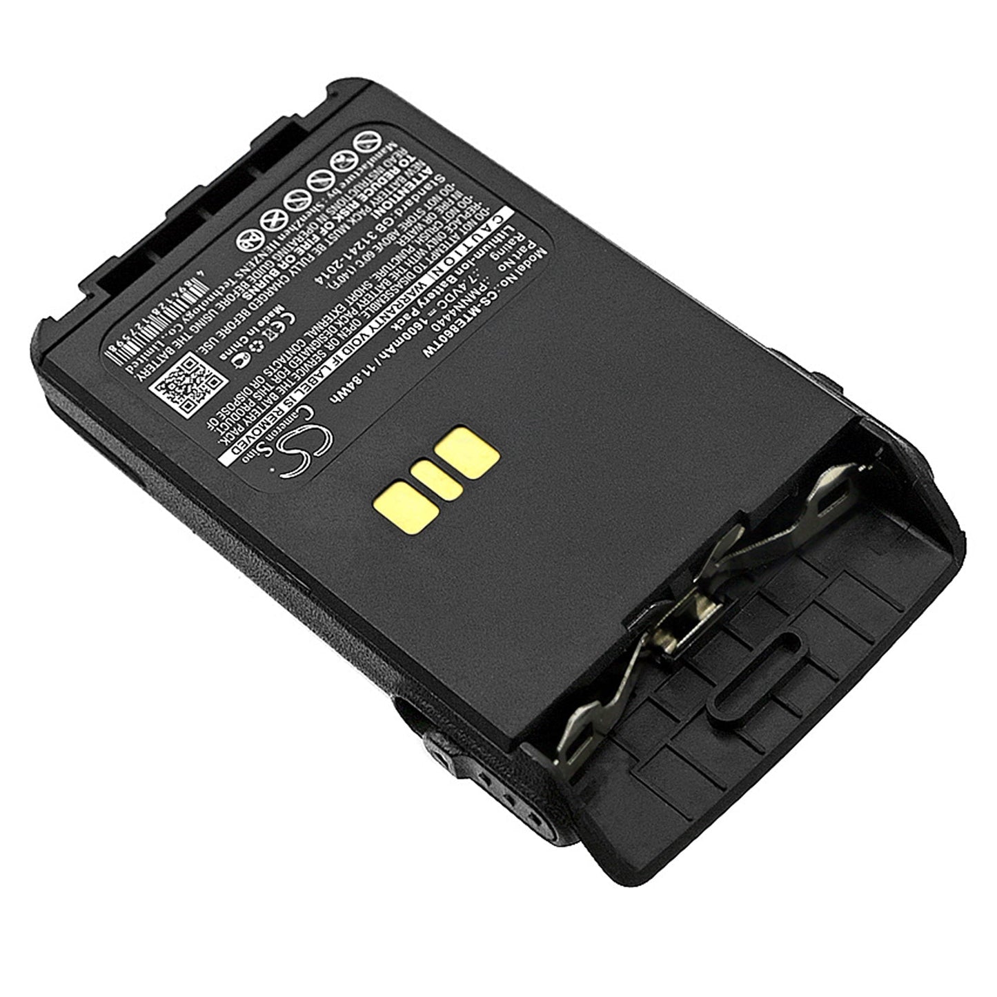 Replacement Battery for Motorola DP3000e – Two-Way Radio – 1600mAh / 11.84Wh / 7.4V