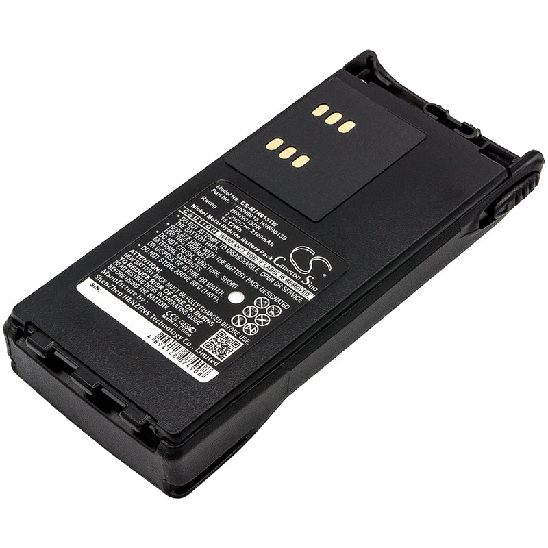 Replacement Battery for Motorola GP1280 – Two-Way Radio – 2100mAh / 15.12Wh / 7.2V