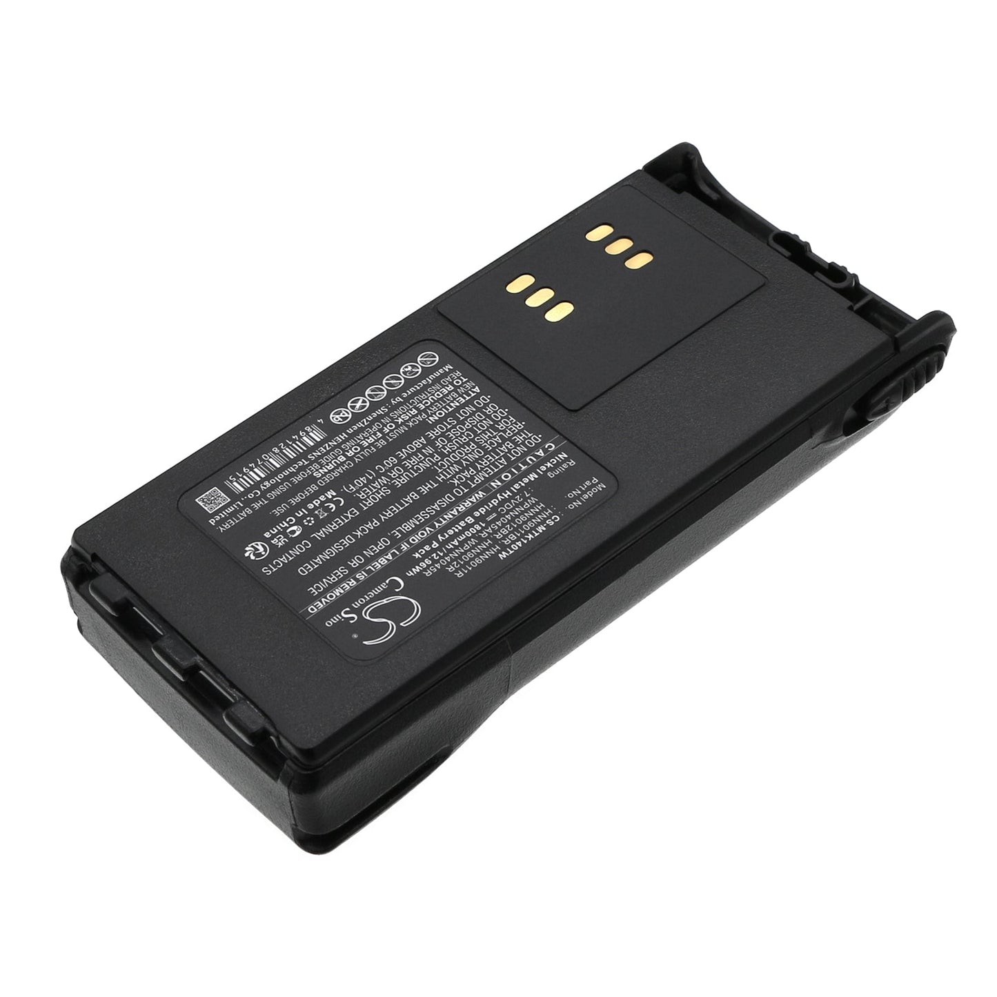Replacement Battery for Motorola GP1280 – Two-Way Radio – 1800mAh / 12.96Wh / 7.2V