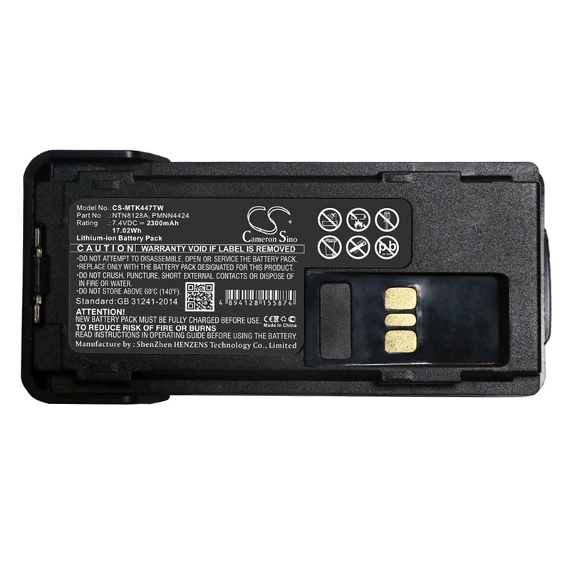 Replacement Battery for Motorola APX2000 – Two-Way Radio – 2300mAh / 17.02Wh / 7.4V
