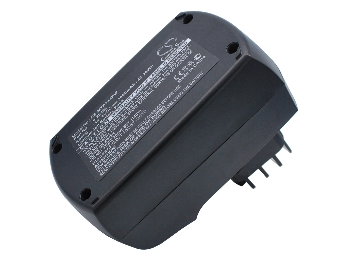Replacement Battery for Metabo BSZ 14.4 – Power Tools – 3000mAh / 43.20Wh / 14.4V