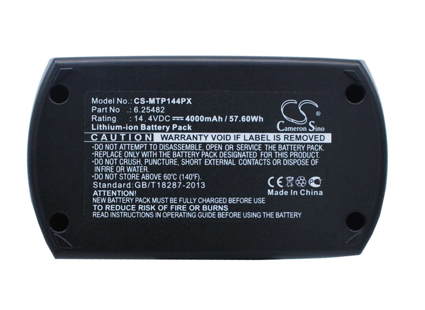 Replacement Battery for Metabo  BSZ 14.4 – Power Tools – 4000mAh / 57.60Wh / 14.4V