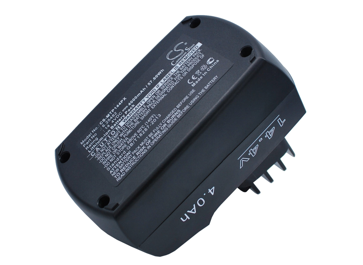 Replacement Battery for Metabo  BSZ 14.4 – Power Tools – 4000mAh / 57.60Wh / 14.4V