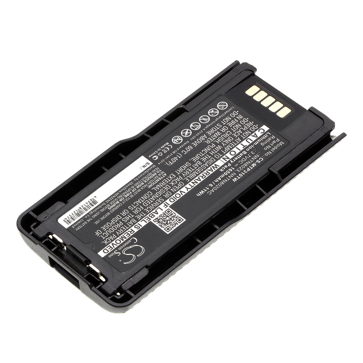 Replacement Battery for Motorola MTP3100 – Two-Way Radio – 1650mAh / 6.1Wh / 3.7V
