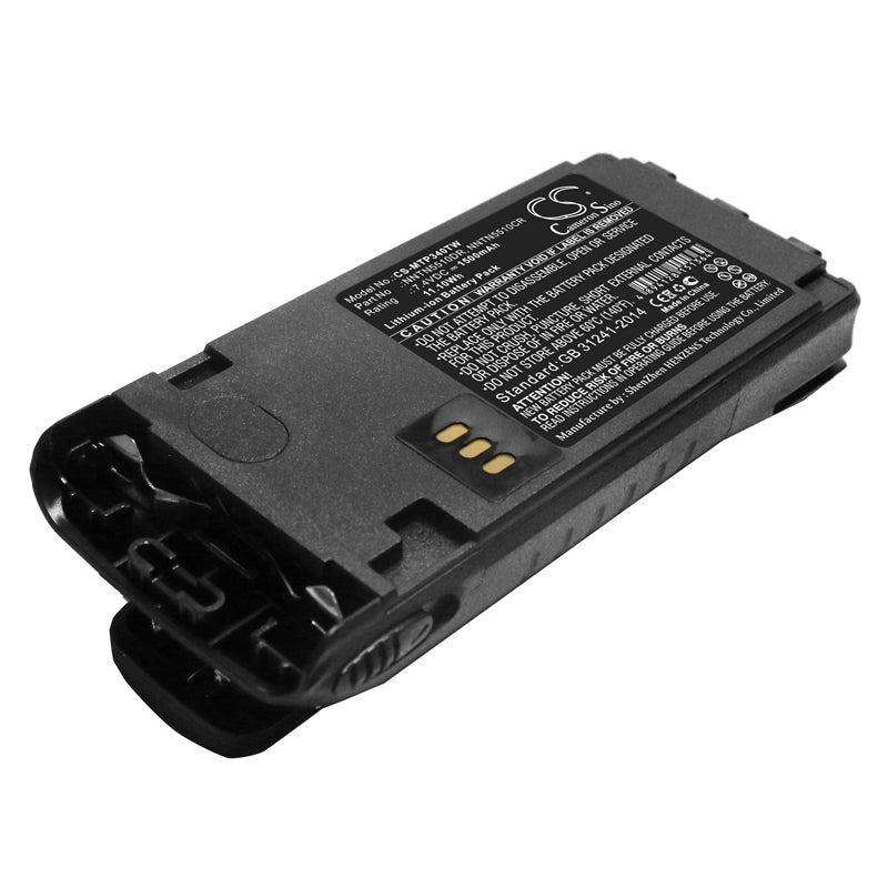 Replacement Battery for Motorola GP329 EX – Two-Way Radio – 1500mAh / 11.10Wh / 7.4V