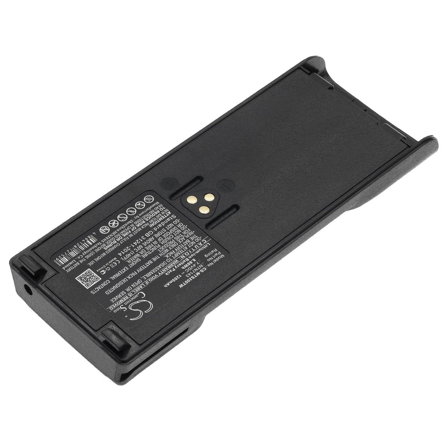 Replacement Battery for Motorola GP1200 – Two-Way Radio – 1200mAh / 8.88Wh / 7.4V