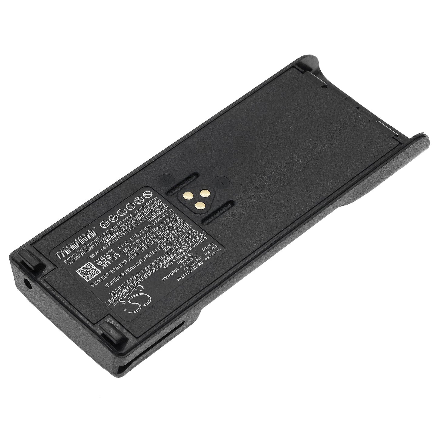 Replacement Battery for Motorola GP1200 – Two-Way Radio – 1800mAh / 13.32Wh / 7.4V