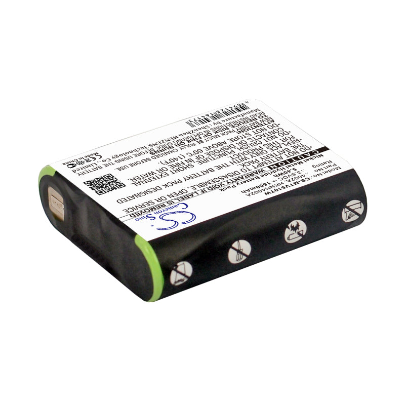 Replacement Battery for Motorola EM1000 – Two-Way Radio – 700mAh / 2.52Wh / 3.6V