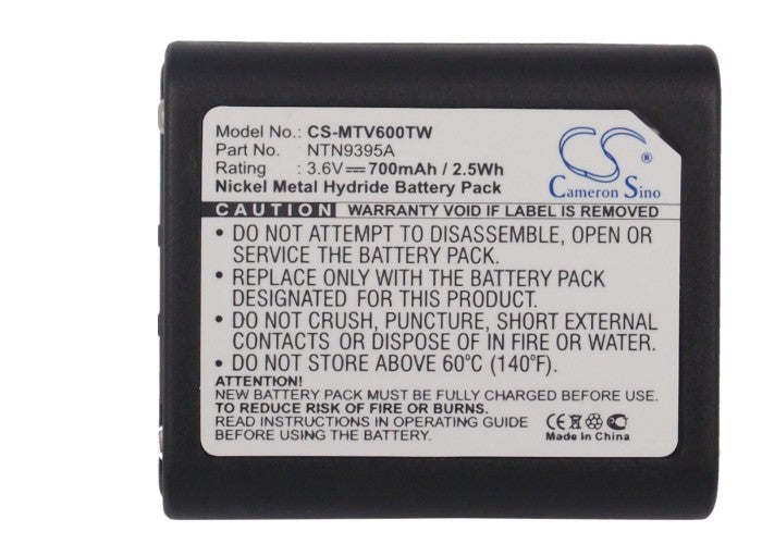 Replacement Battery for Motorola Talkabout T6000 – Two-Way Radio – 700mAh / 3.6V