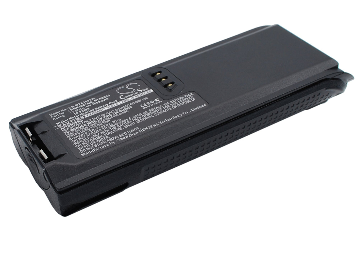Replacement Battery for Motorola NTN8293 – Two-Way Radio – 2500mAh / 18.75Wh / 7.5V