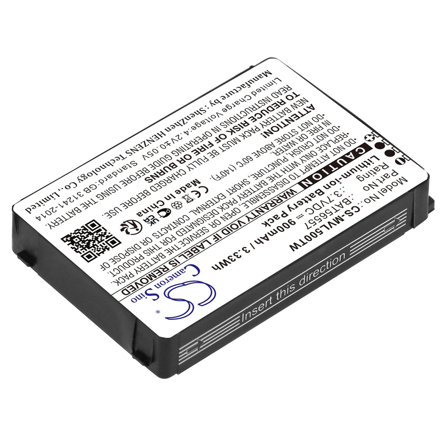 Replacement Battery for Motorola CLS1000 – Two-Way Radio – 900mAh / 3.33Wh / 3.7V