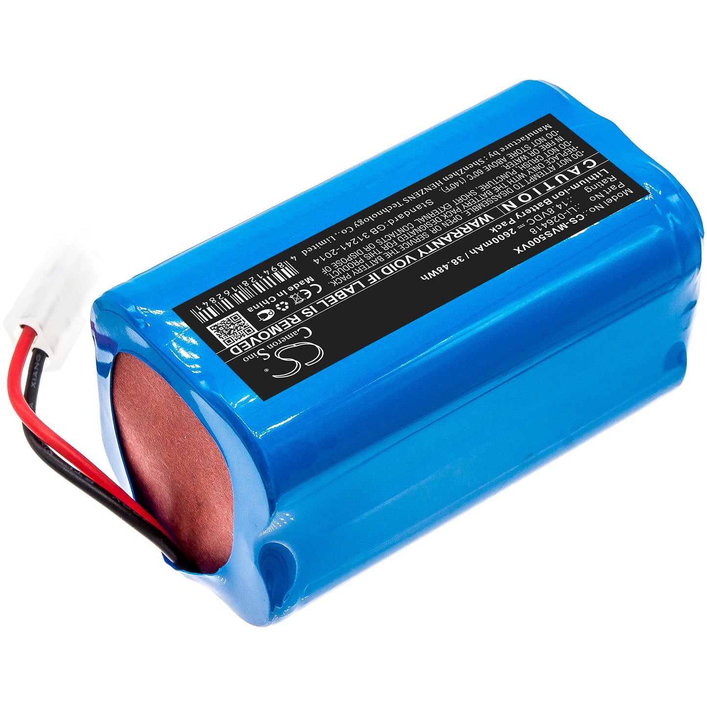 Replacement Battery for Xiaomi G1 MI Robot, MI-G1 Vacuum – 2600mAh / 38.48Wh