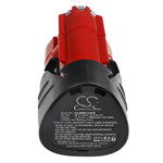 Replacement Battery for Milwaukee C12 FM C12 HZ, C12 HZ-0, – 2000mAh / 24.00Wh