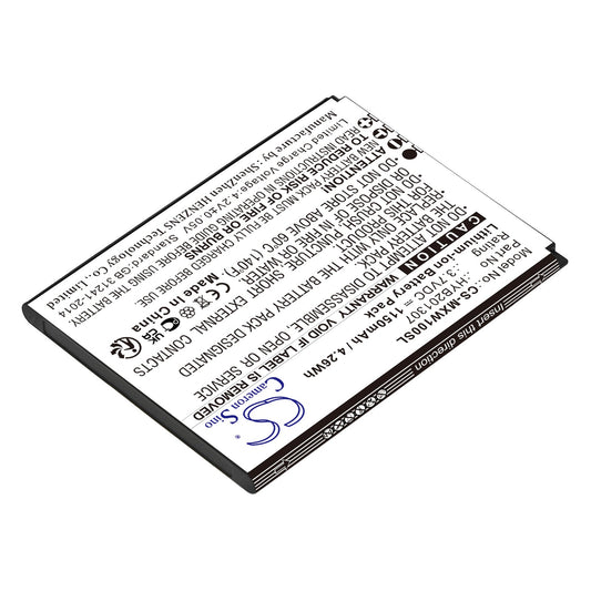 Replacement Battery for UMX  MXW1 – Mobile, SmartPhone – 1150mAh / 4.26Wh / 3.7V