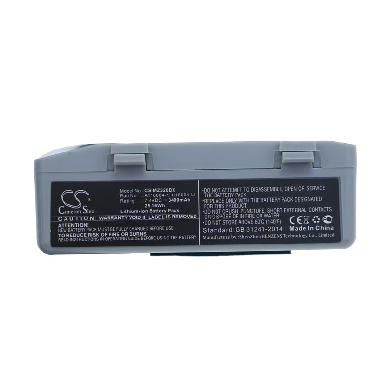 Replacement Battery for Zebra QL220 – Barcode Scanner – 3400mAh / 25.16Wh / 7.4V