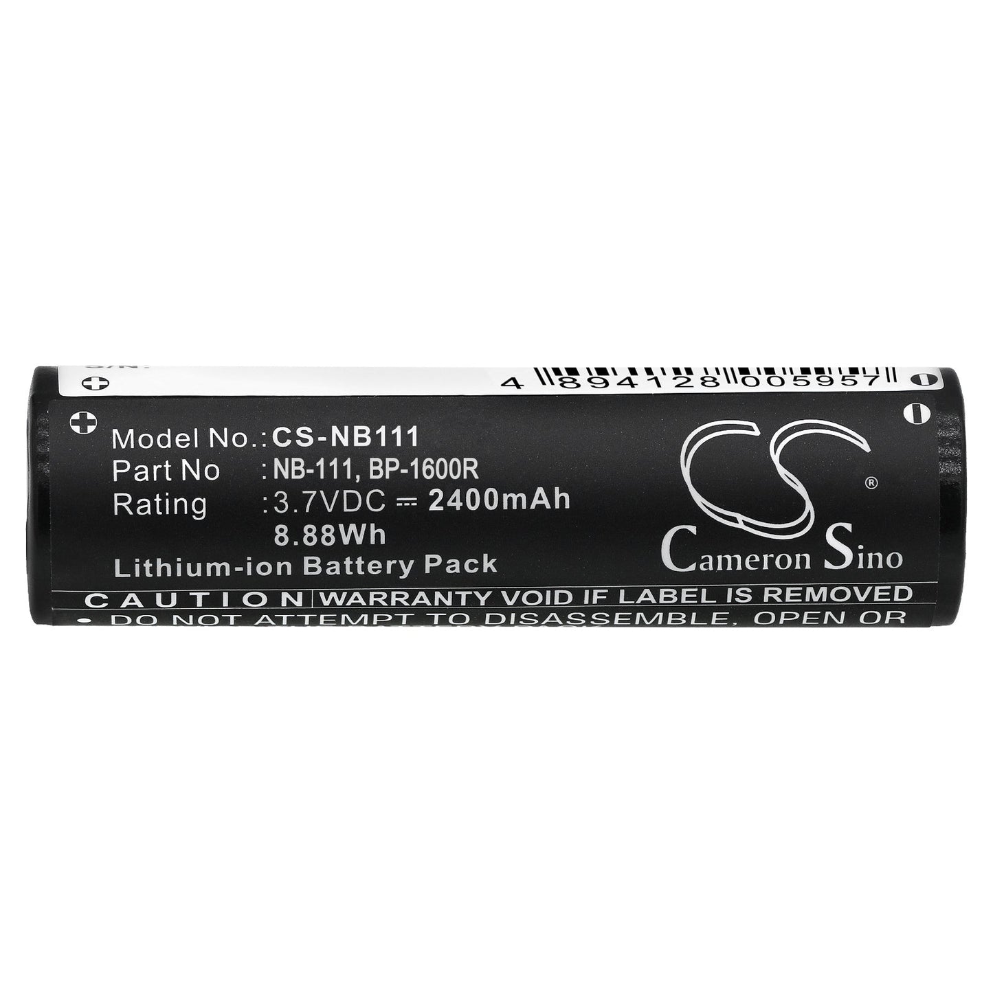Replacement Battery for YASHICA Samuria 2100DG – Camera – 2400mAh / 8.88Wh / 3.7V