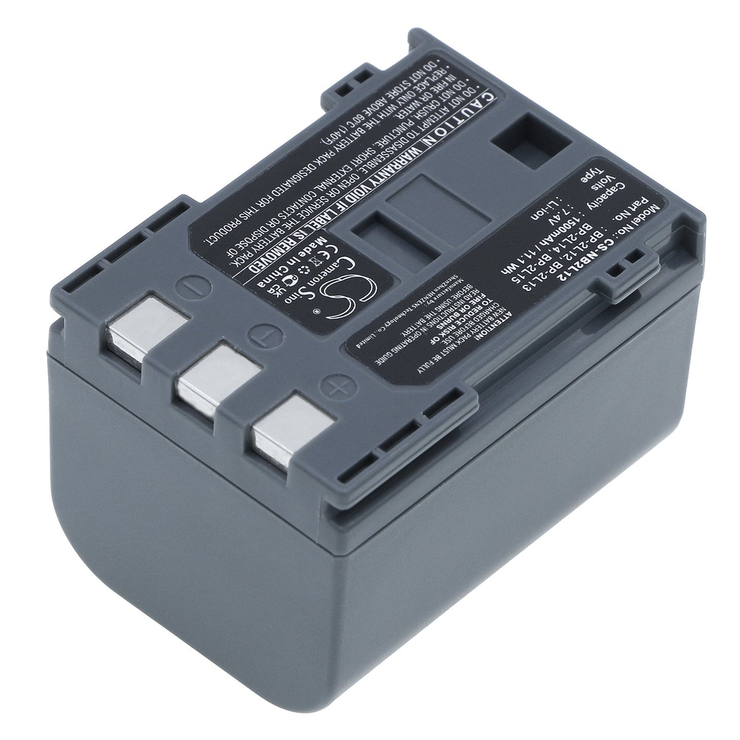 Replacement Battery for Canon DC310 – Camera – 1500mAh / 7.4V