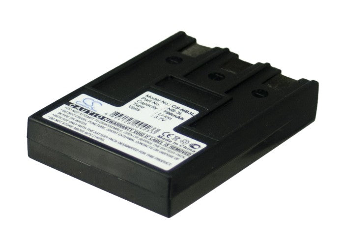 Replacement Battery for Canon Digital 30 – Camera – 790mAh / 2.92Wh / 3.7V