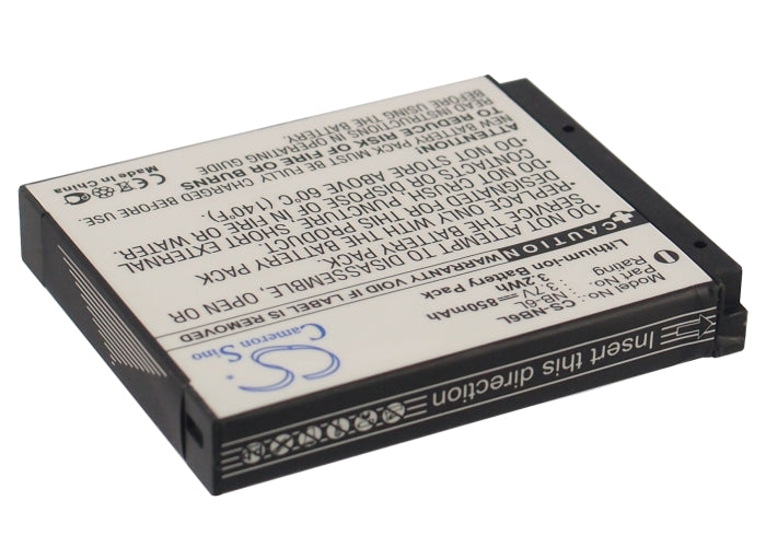 Replacement Battery for Canon Digital IXUS 200 IS – Camera – 850mAh / 3.15Wh / 3.7V