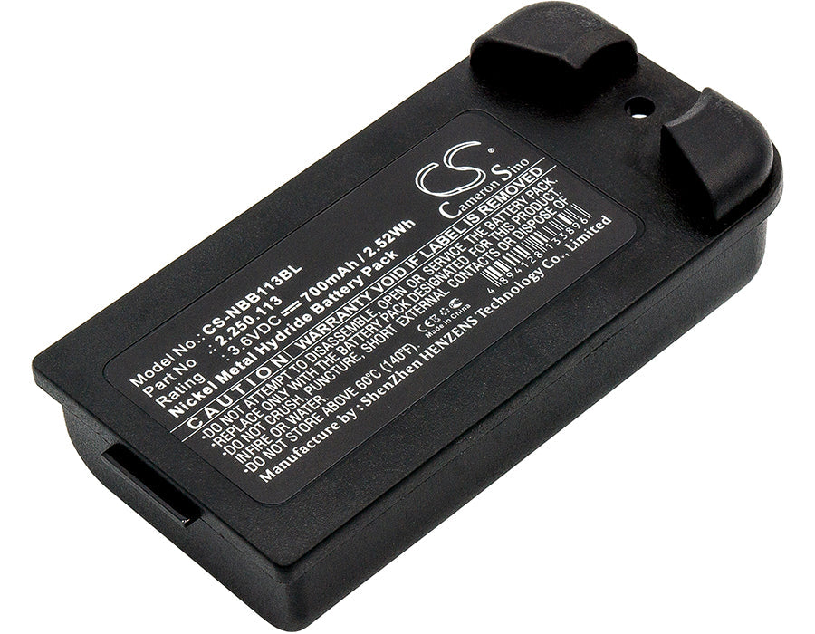 Replacement Battery for NBB 22501113 – Crane Remote Control – 700mAh / 2.52Wh / 3.6V