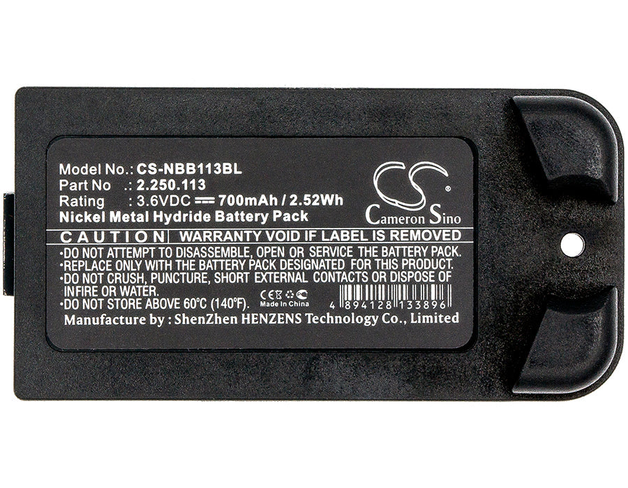 Replacement Battery for NBB 22501113 – Crane Remote Control – 700mAh / 2.52Wh / 3.6V