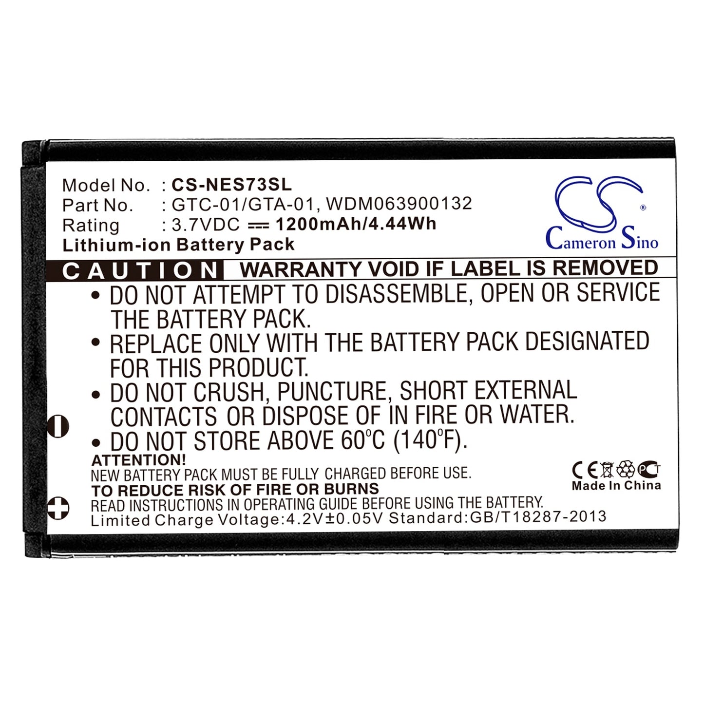 Replacement Battery for Neo 1973 – Mobile, SmartPhone – 1200mAh / 3.7V