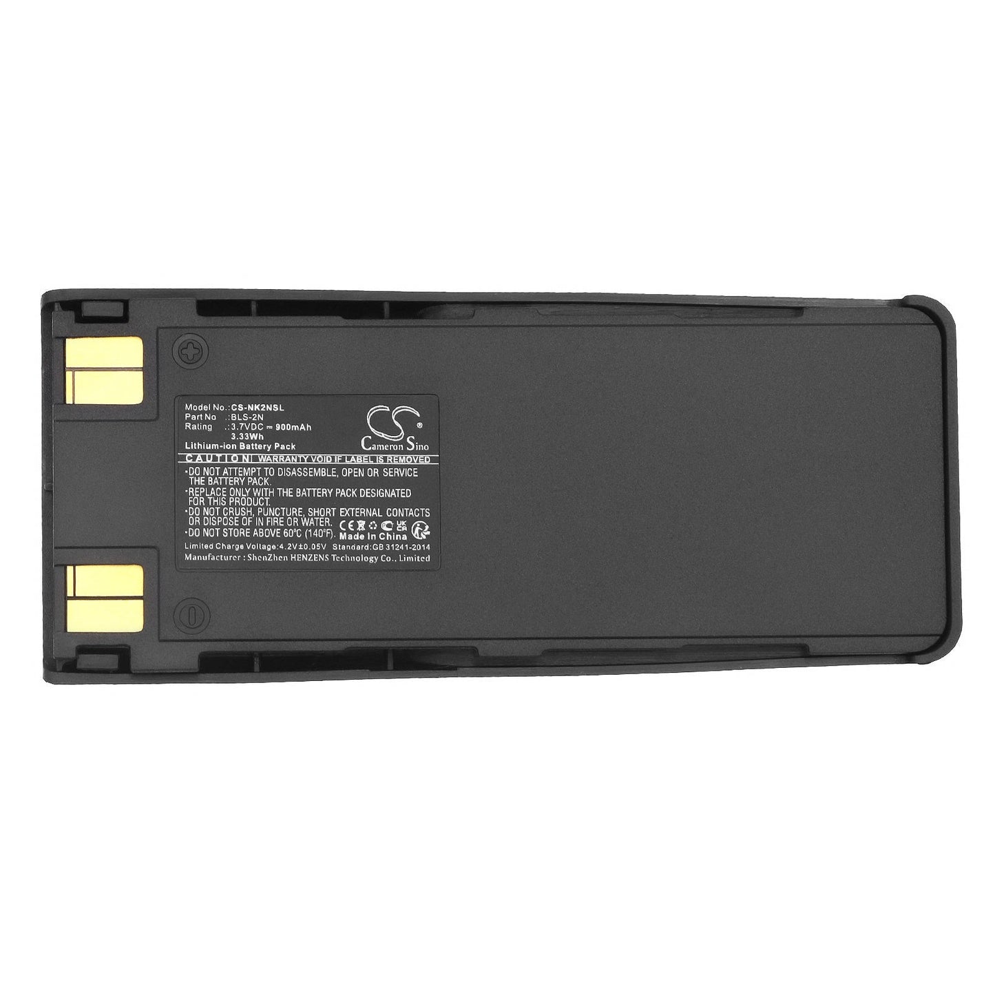 Replacement Battery for Nokia 1260 – Mobile, SmartPhone – 900mAh / 3.33Wh / 3.7V